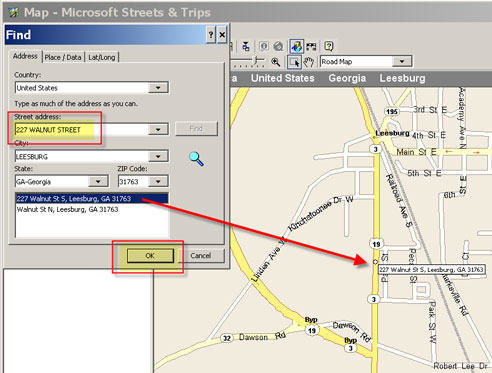 Mapped Restuarant Location Point of Sale Software